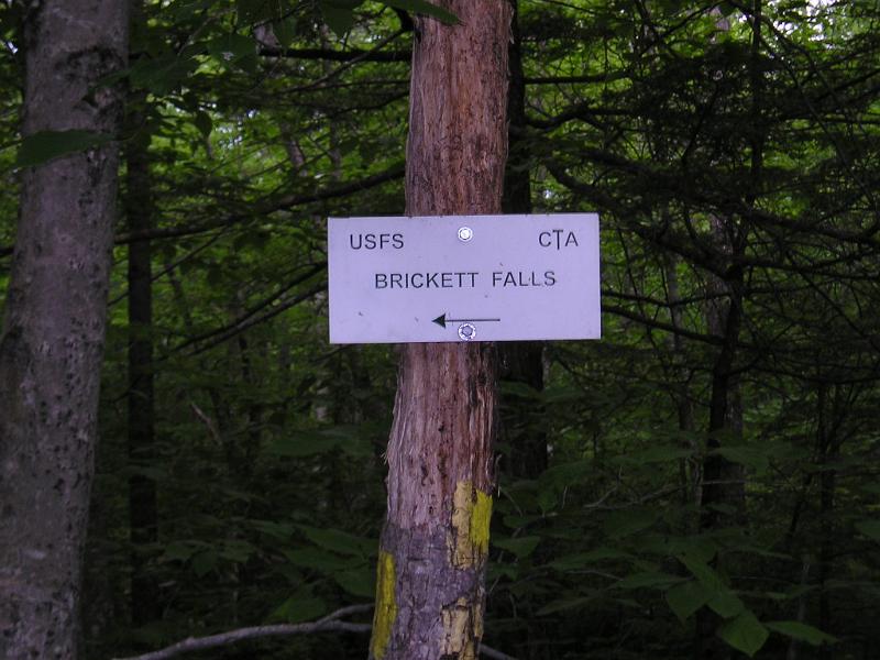 Meader (2).JPG - The hike to Brickett Falls was very easy. The trail to the falls is about 1/4 mile long.